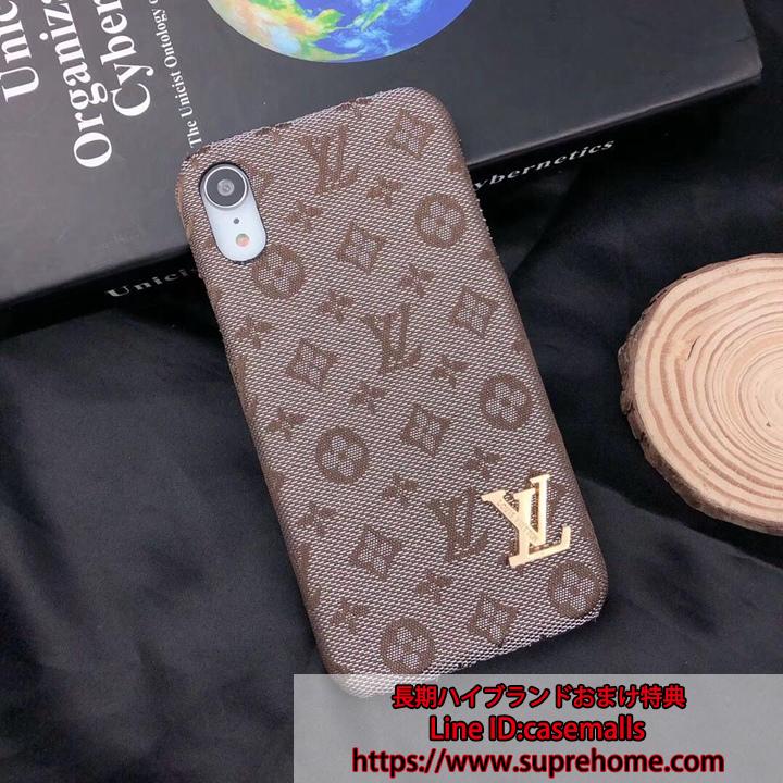 IPHONE Xs max ケース LV 刺繍