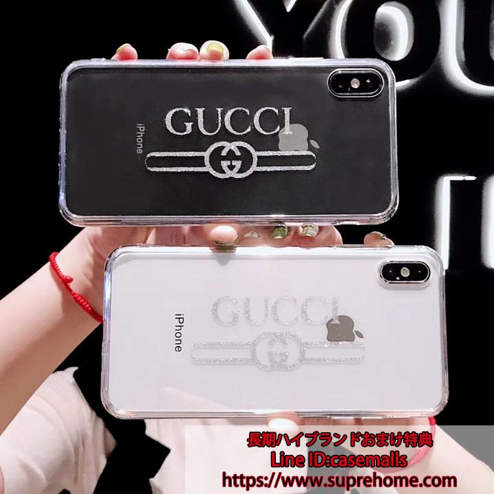 GUCCI iPhoneXS MAX ケース 透明的