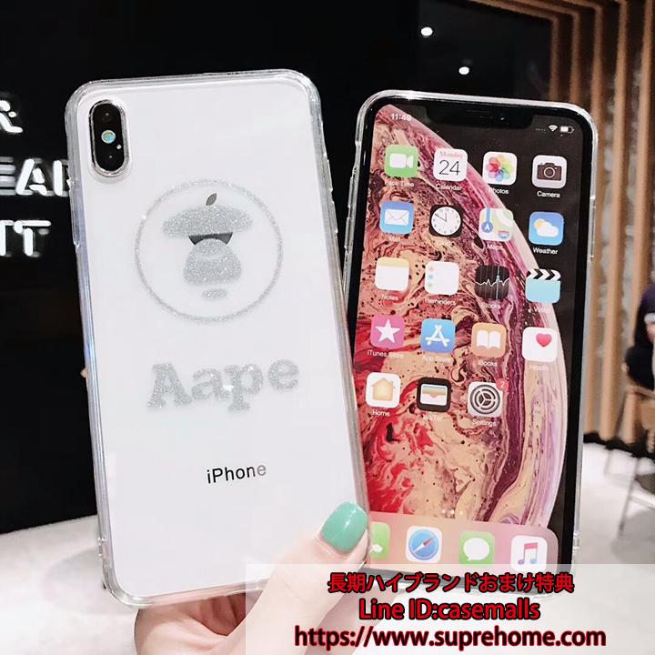 aape iphone8plus ケース 衝撃吸収