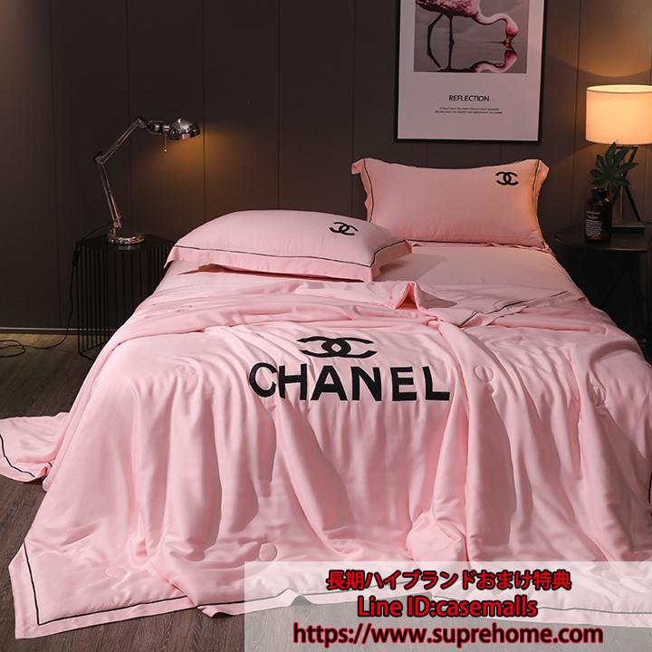 001.jpg シャネル CHANEL ベッド用品 四点セット 高級品