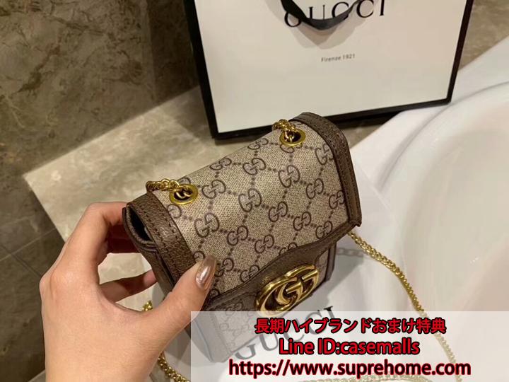 002.jpg ブランド GUCCI ポシェット GG柄 縦タイプ