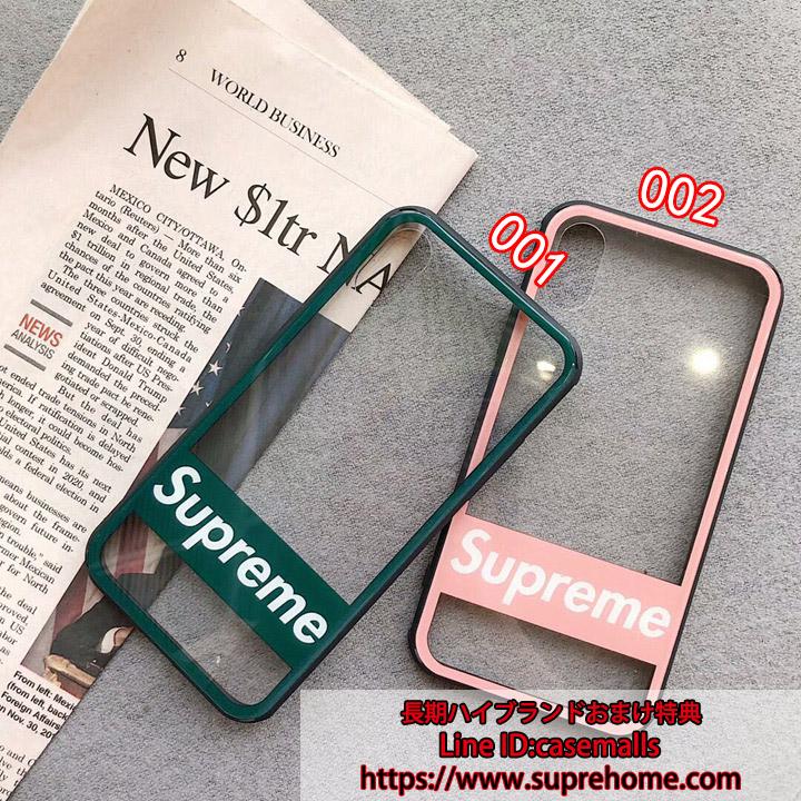 Supreme iPhoneXS MAX ケース 透明