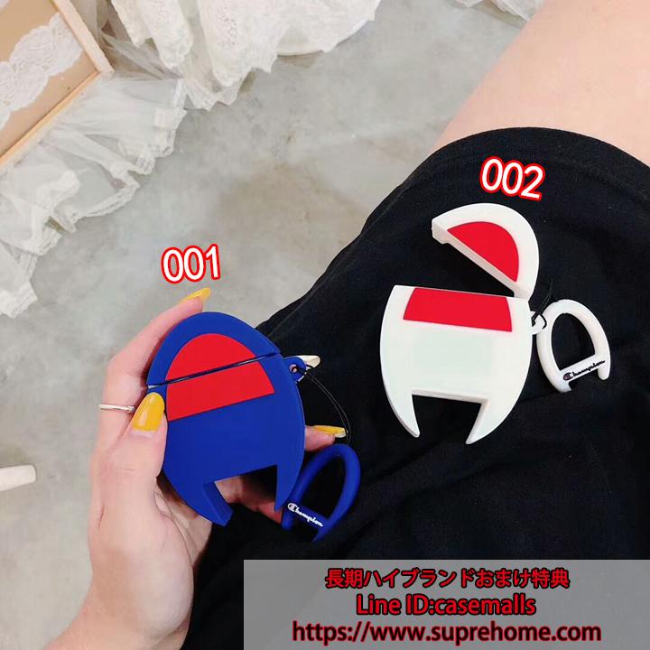 01.jpg チャンピオン AIRPODS ケース 立体ロゴ