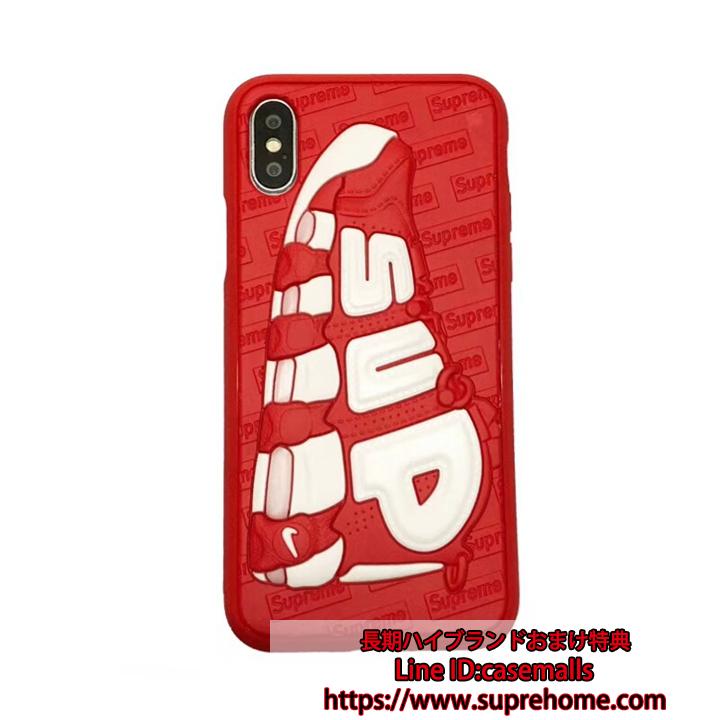 iPhoneXs Max 携帯カバー Supreme 3Dシリコン