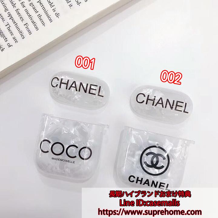 CHANEL Airpods 保護ケース シェル柄