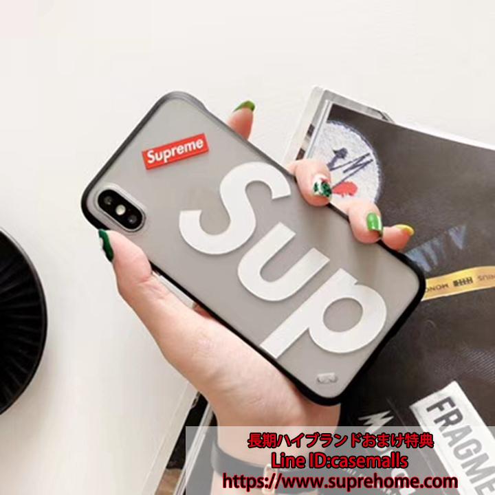 Supreme iphonexs カバー 浮き彫り