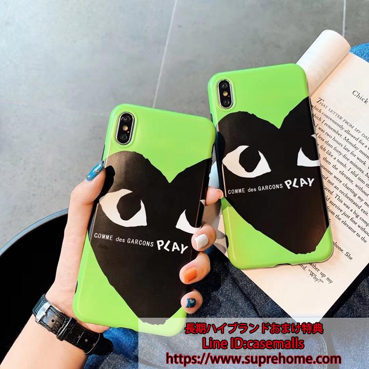 COMME des GARCONS PLAY iphonexs カバー  ハート