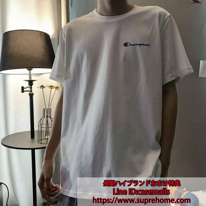 Champion x nasa Tシャツ USA風