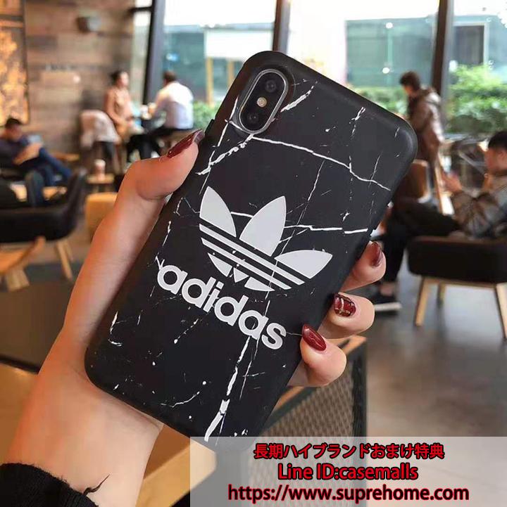 iPhoneXs Max カバー Adidas カッコイイ