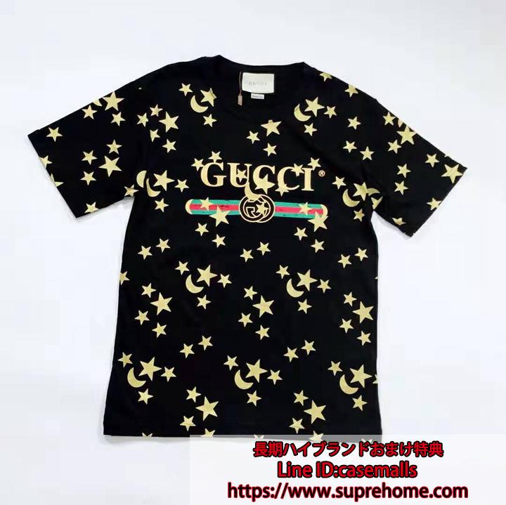 GUCCI Tシャツ ハイコピー 星 月