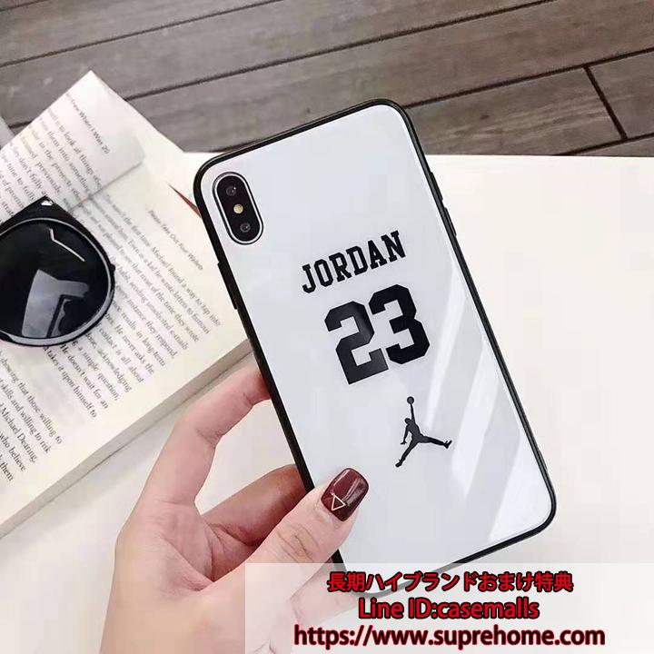 iPhone 11pro ガラスケース Jordan シンプル