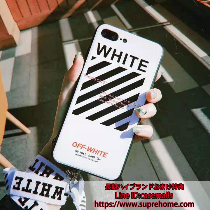 OFF WHITE アイフォンXrケース カッコイイ