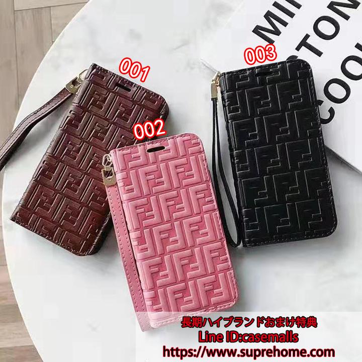 iphoneXs Max ケース FENDI 手帳型