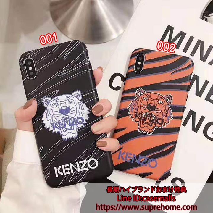 KENZO iPhoneXs Max ケース 虎頭