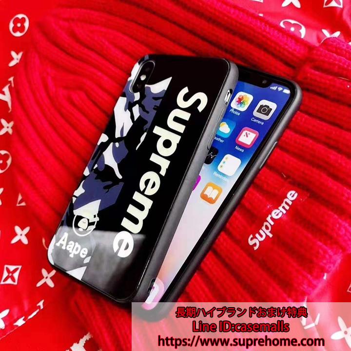 04.jpg SUPREME iPhone11pro max スマホケース ガラス