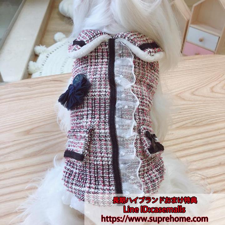 ドッグウェア 犬服 ペット服 秋冬 縦縞 ドッグウェア 犬服 ペット服 防寒 秋冬服 高級感 華やか ワンちゃん服 あったか 犬の服 ペット用 小型犬 おしゃれ