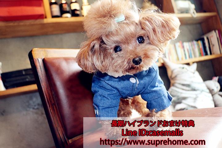 犬服 ペット服 冬 デニム 送料無料 犬服 ペット服 ドッグウェア ワンちゃん服 カシミヤ