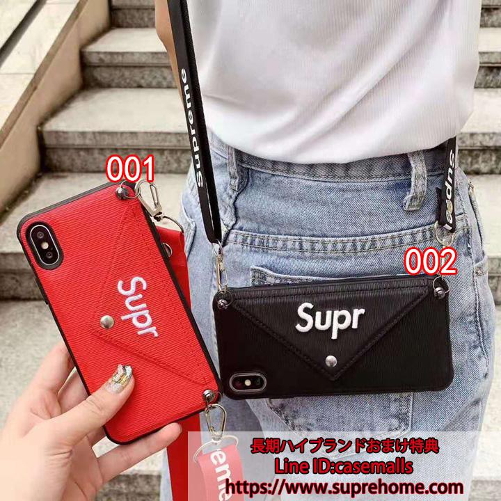 Supreme ブランド柄 定番 スマホケース