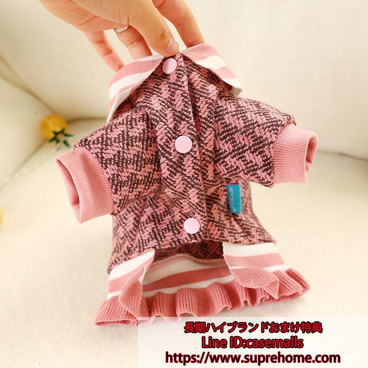 犬服 ワンちゃん服 ドッグウェア ワンちゃん服 ドッグウェア 犬の服 ペット服 スカート 蓮根色 jkスカート 可愛い