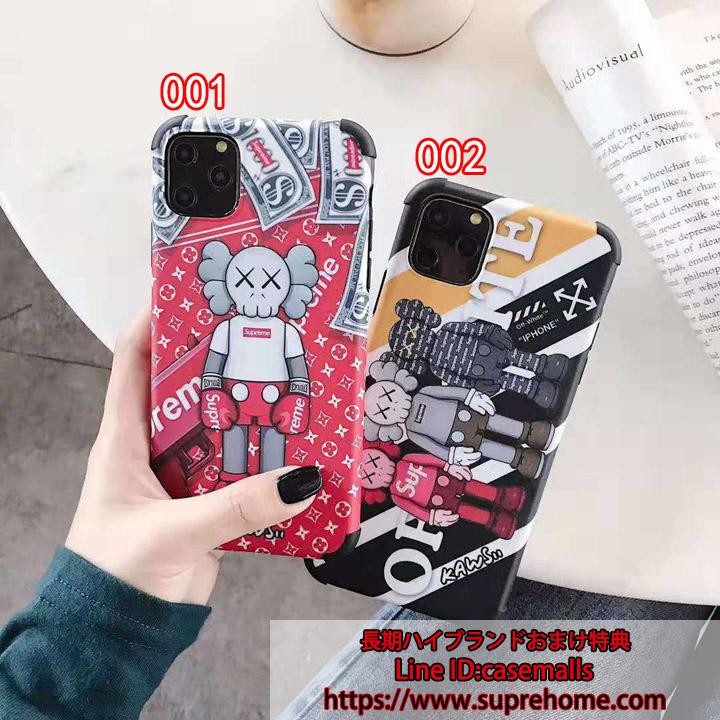 Kaws コラボ supreme スマホケース