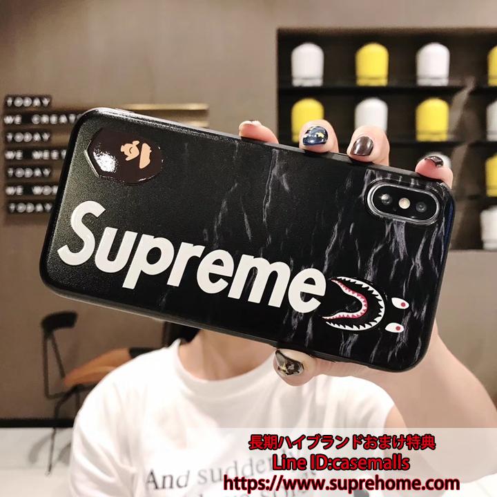 アイホンXS ケース SUPREME ワニス加工