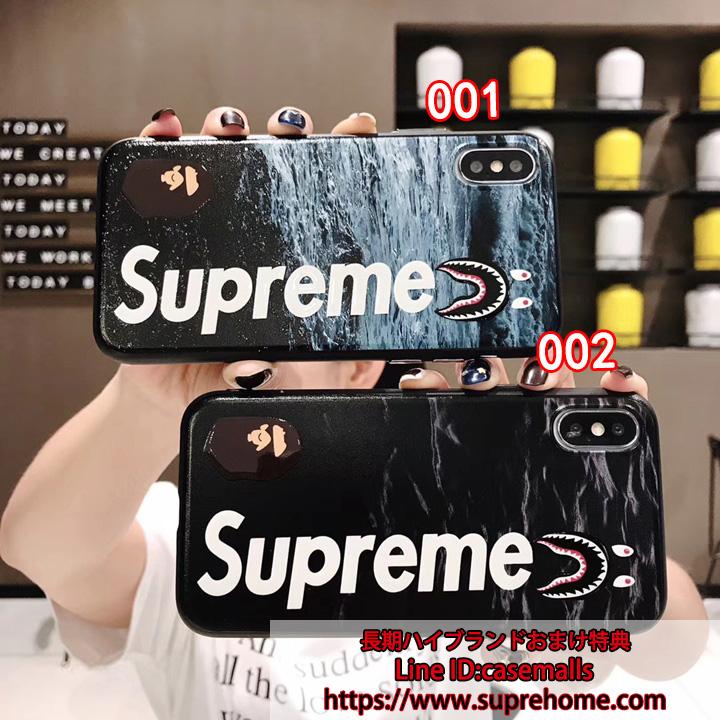 supreme iPhoneXR ケース 浮き彫り