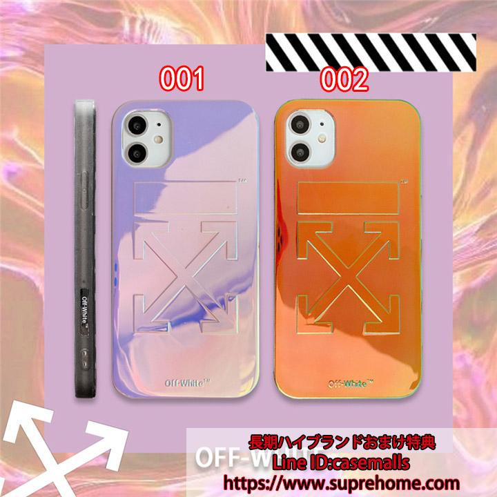 OFF WHITE ブランド柄 iphone12スマホケース