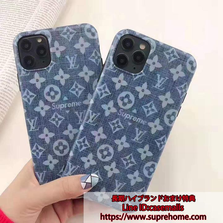 supreme lv iphone11pro/11promax/11ケース ブランドロゴ 個性