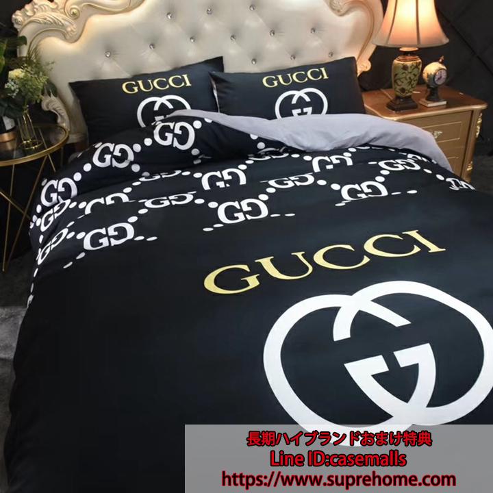 gucci ベッドカバー ４点セット 海外販売