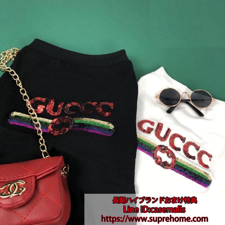 犬服 犬の服 ドッグウェア ブランドGUCCI 送料無料 犬服 犬の服 ドッグウェア ペット用品 ワンちゃん服 Tシャツ