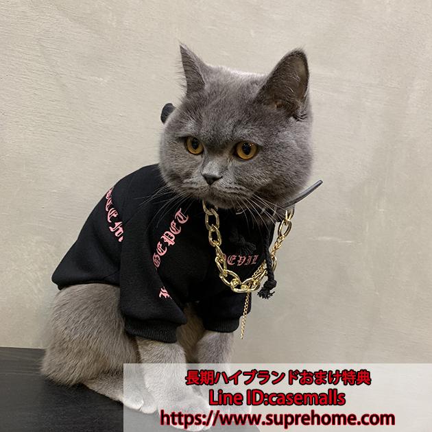 ペット服 猫服 ペット スウェット ペット服 猫服 ペット用品 犬服 あったか ペットウェア 悪魔 スウェット