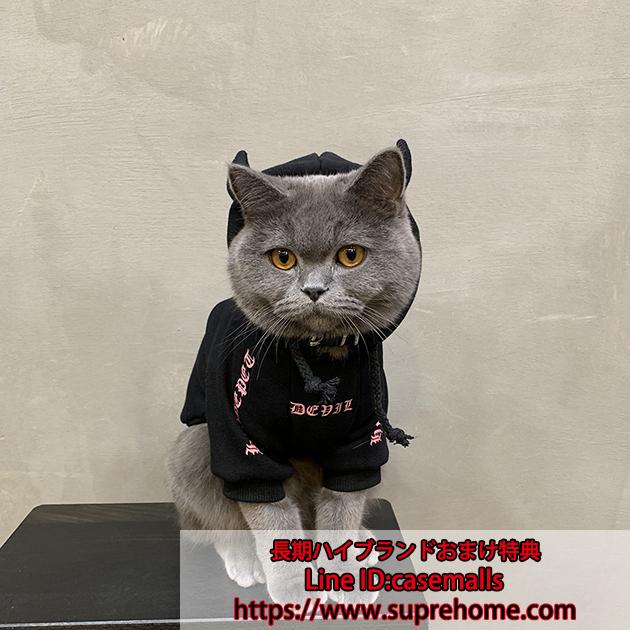 ペット服 猫服 ペット スウェット ペット服 猫服 ペット用品 犬服 あったか 悪魔 スウェット