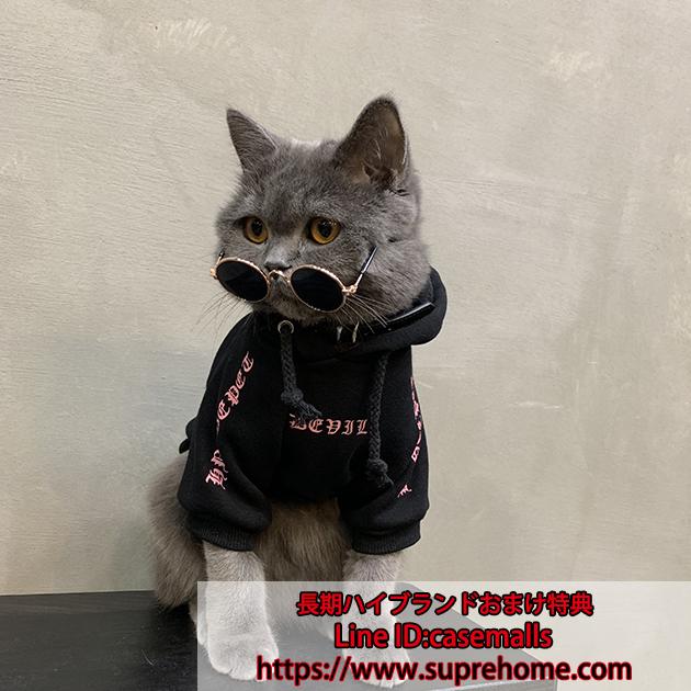 ペット服 猫服 ペット スウェット ペット服 猫服 ペット用品 犬服 あったか 悪魔 スウェット 可愛い
