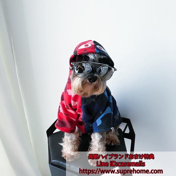 ドッグウェア ペットウェア パーカー 犬服 ドッグウェア ペットウェア スウェット ワンちゃん ペット服 秋冬 厚い Undedeated カバー付き 犬の服 おしゃれ