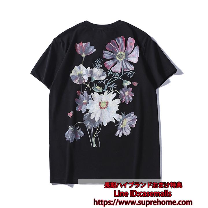 002.jpg 夏服 gucci 花 子鹿プリント 丸襟
