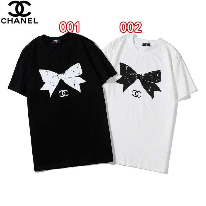 CHANEL Tシャツ 蝶结び