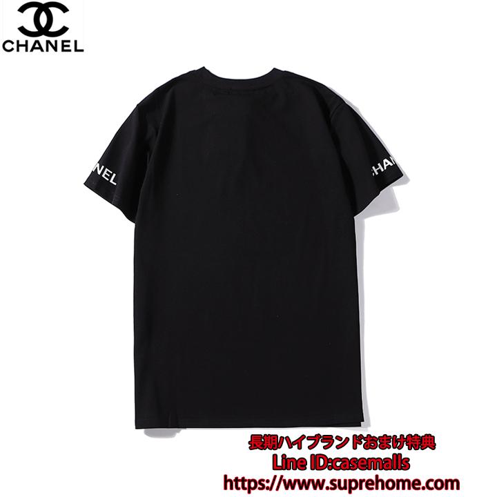 コットン ゆったり  chanel Tシャツ 