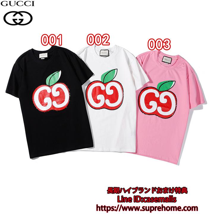 グッチ Tシャツ 2020新発売 丸襟