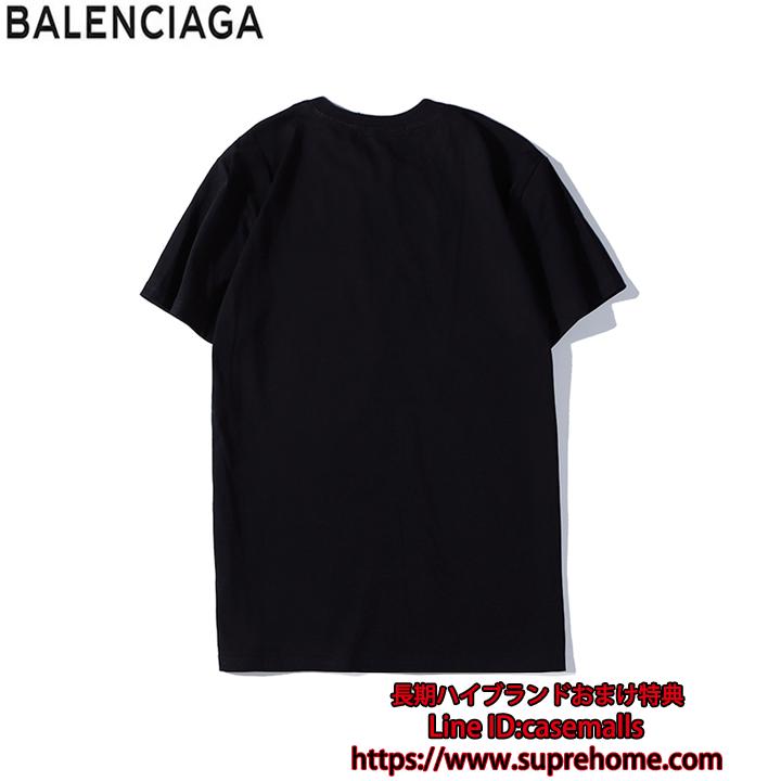 メンズ レディース 綿100% Balenciaga Tシャツ
