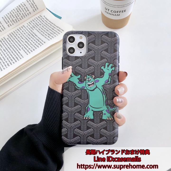 アニメ落書き Goyard iPhone11pro   カッコイイ 携帯カバー