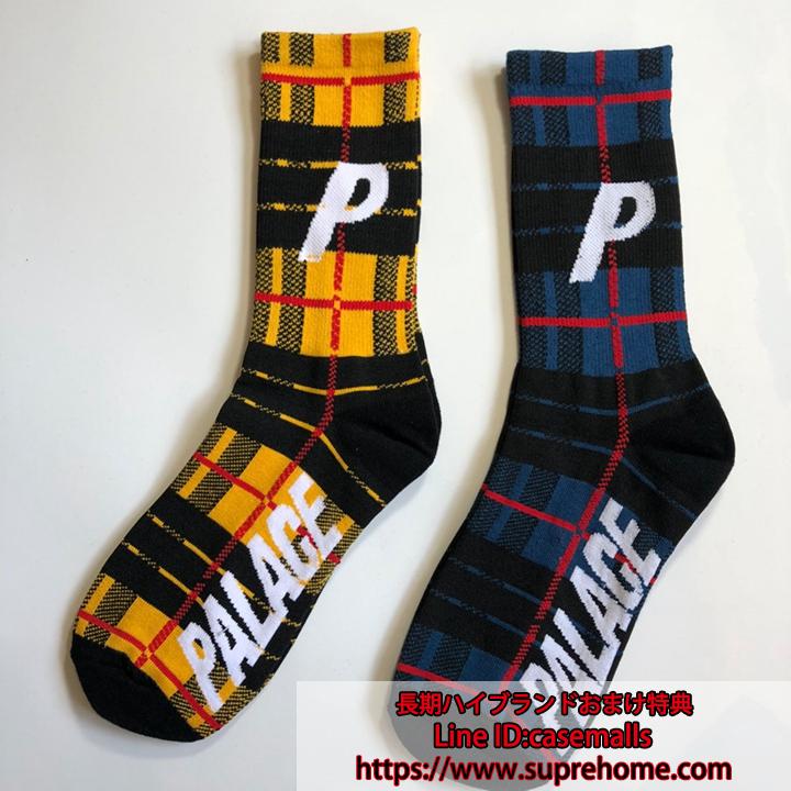 Palace ロゴマーク ソックス