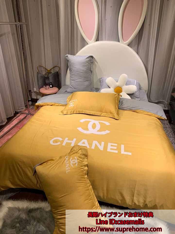 chanel ベッドカバー