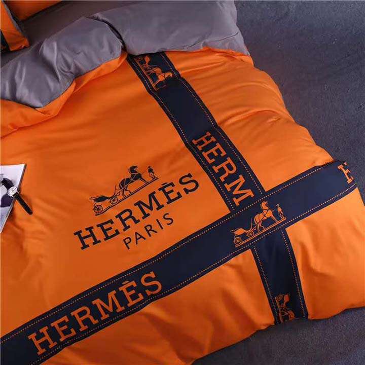 Hermes 布団カバーセット 4点セット