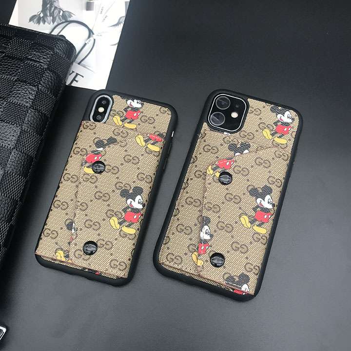 Gucci iphone12miniスマホケース カード収納 