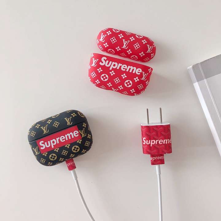 イヤホンカバー Supreme コラボ LV