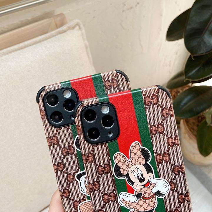  ミッキーマウス柄 iphone12miniケース Gucci