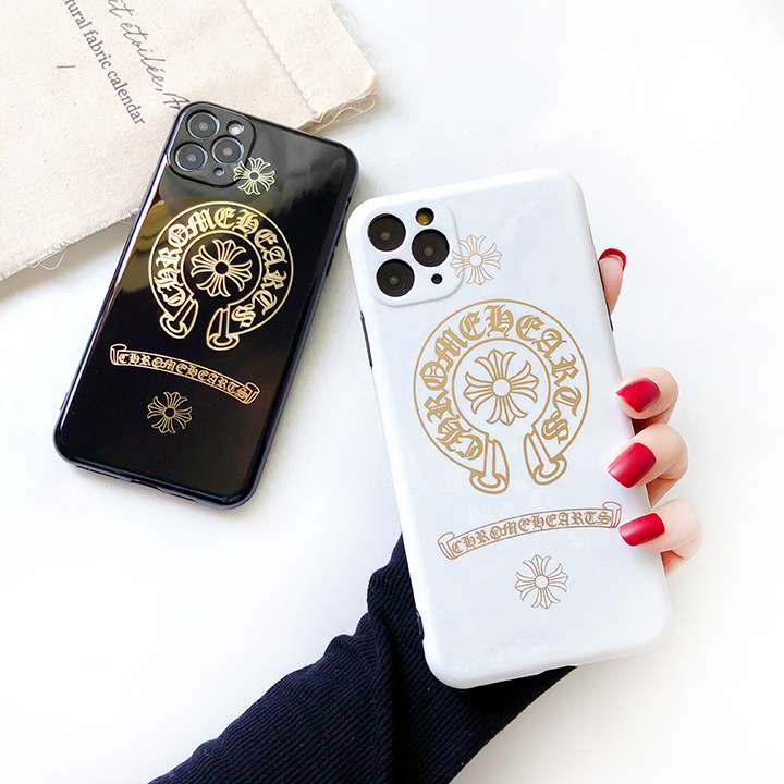 CHROME HEARTS iPhone12proケース ガラス ペア