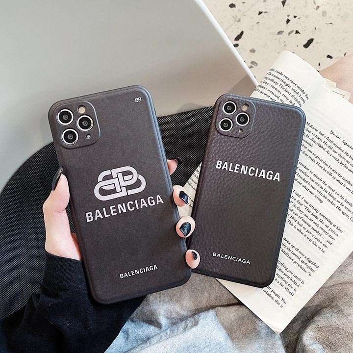 シンプル BALENCIAGA アイフォン12pro maxケース 