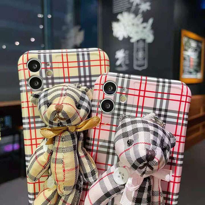 3D 熊柄 おしゃれ iphone12proスマホケース