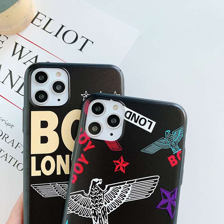 BOY LONDON ブランド柄iphone12ケース 